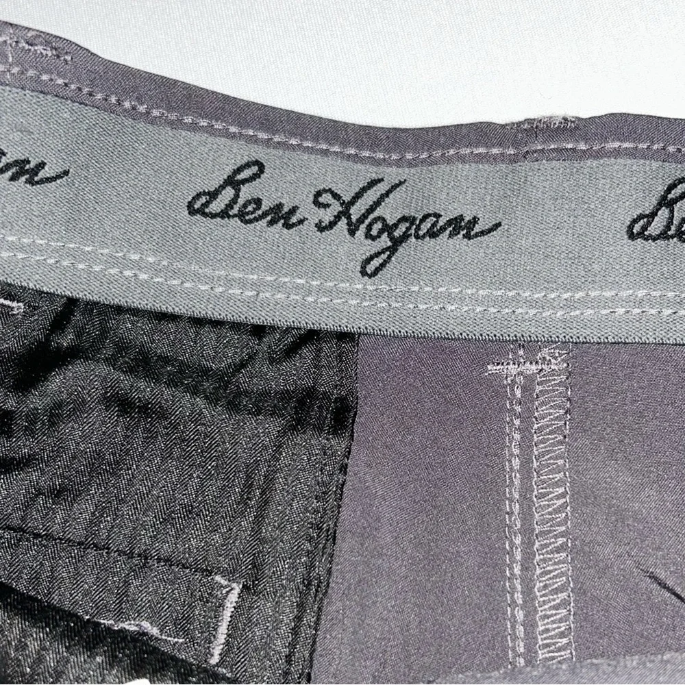 BEN HOGAN Men's Grey Performance Golf Pants Size 30x32